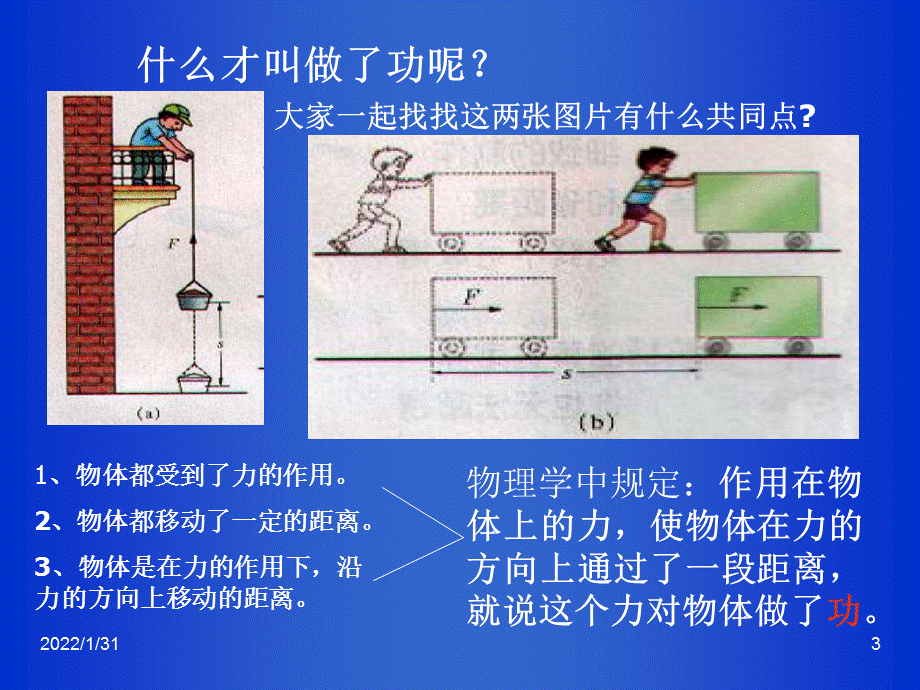 沪粤版物理九年级上册课件：11.1怎样才叫做功(共15张PPT).ppt_第3页