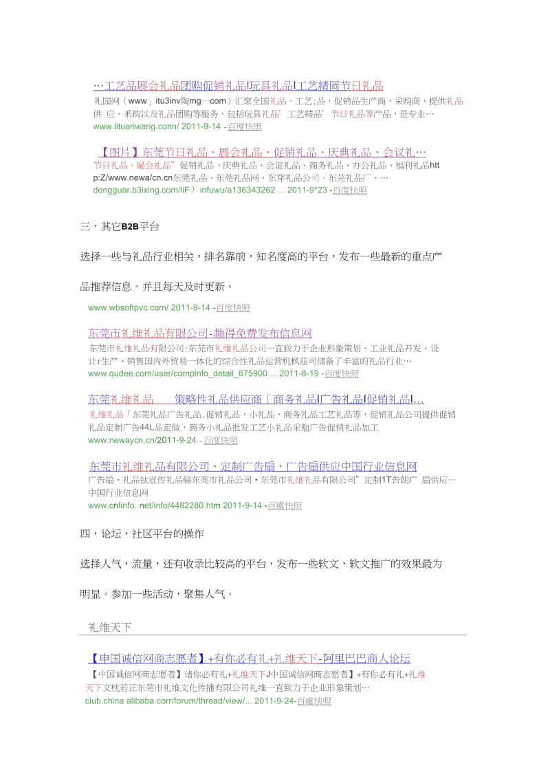 礼品公司网络推广策划方案.docx_第2页