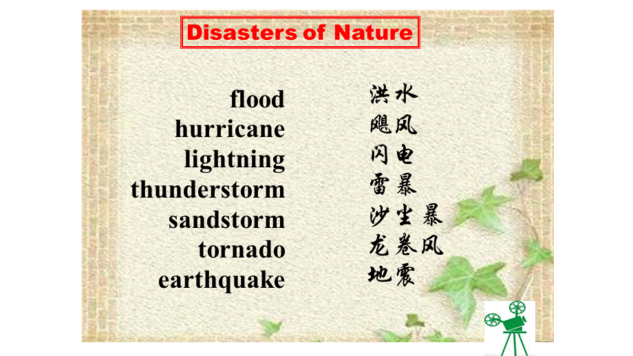 外研版高一年级英语Book3 Module The violence of nature reading 公开课教学课件共12.ppt.pptx_第2页