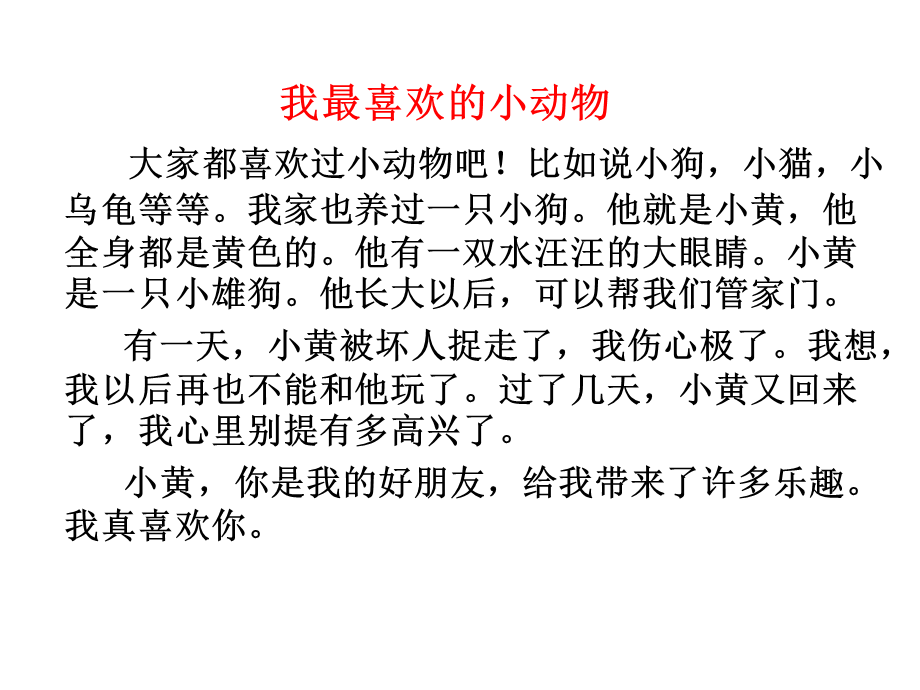 我最喜欢的小动物.ppt_第1页