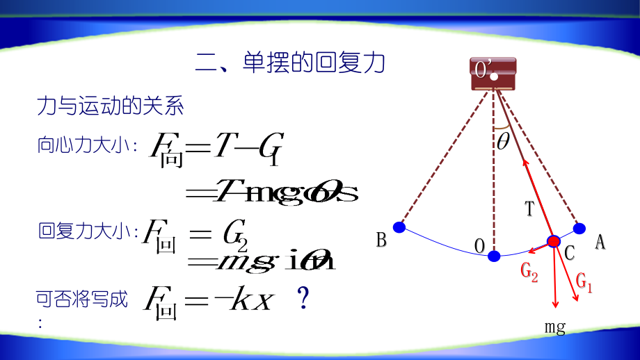 单摆的回复力.pptx_第2页