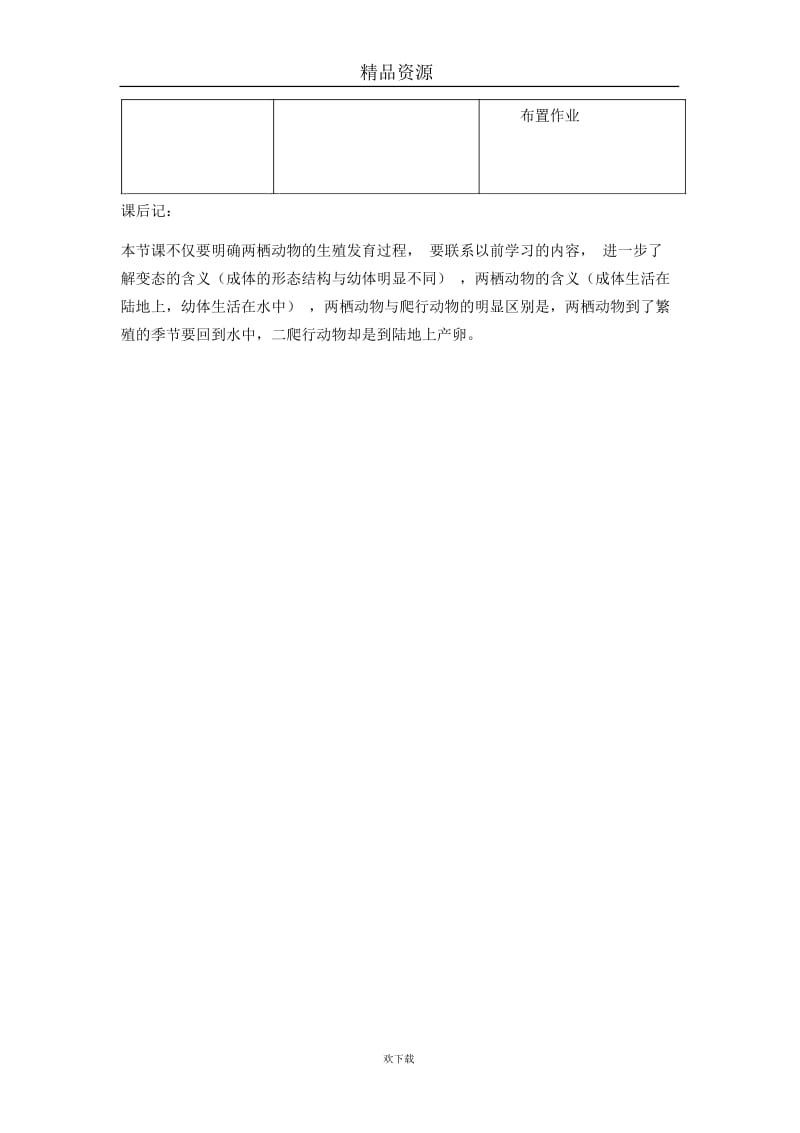 两栖动物的生殖和发育教案2.docx_第3页