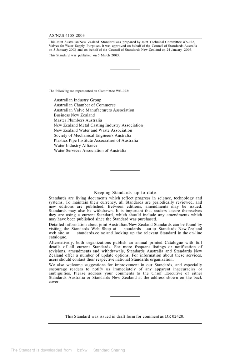 【as澳大利亚标准】as nzs 41582017 a1 thermalbonded polymeric coatings on valves and fittings for water industry purposes.doc_第2页