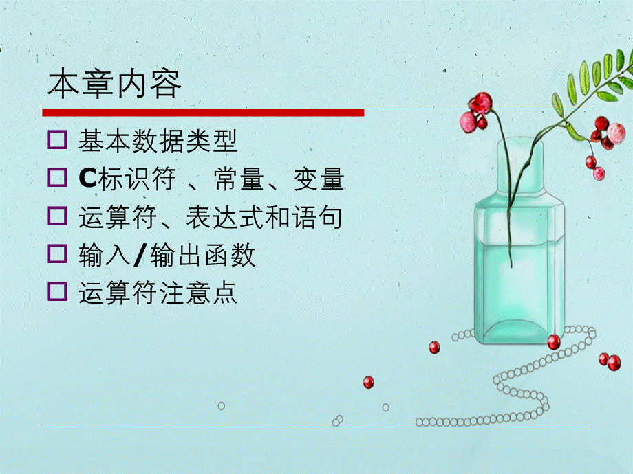 C语言程序设计-基本数据类型、运算符与输入输出函数.ppt_第2页