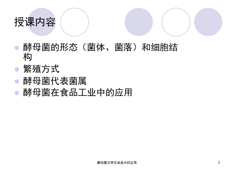 酵母菌及其在食品中的应用课件.ppt_第2页