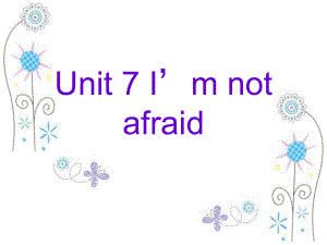 六年级下册英语课件-Unit 7I’m not afraid5_湘少版.ppt