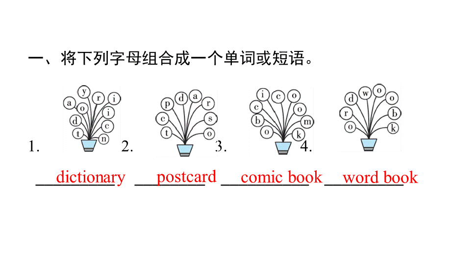 六年级上册英语练习课件-Unit 3 My weekend plan 课时4｜人教 .ppt_第3页