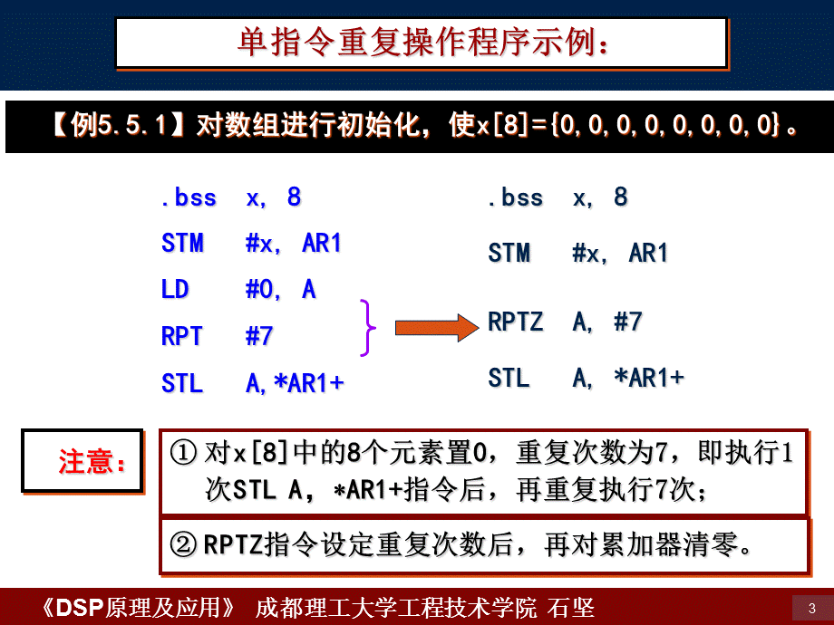 和16DSP原理及应用——TMS320C54x的汇编语言程序设计第116次课讲课件.ppt_第3页