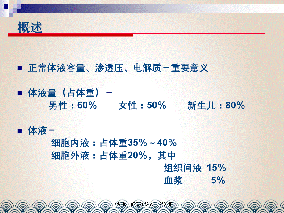 外科水电解质和酸碱平衡失调.ppt_第1页