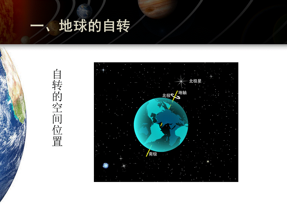 鲁教版 - 必修1课件9：1.2.1 地球的自转、昼夜交替(共17张PPT).pptx_第3页