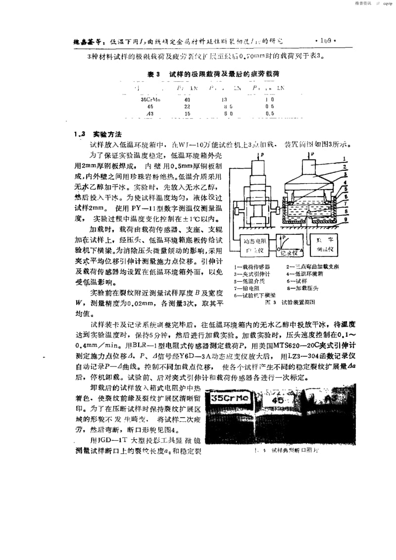 低温下用JR曲线确定金属材料延性断裂韧度JIC的研究.docx_第3页