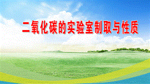 人教版九年级化学上册4 6.3 二氧化碳的制取和性质说课.ppt