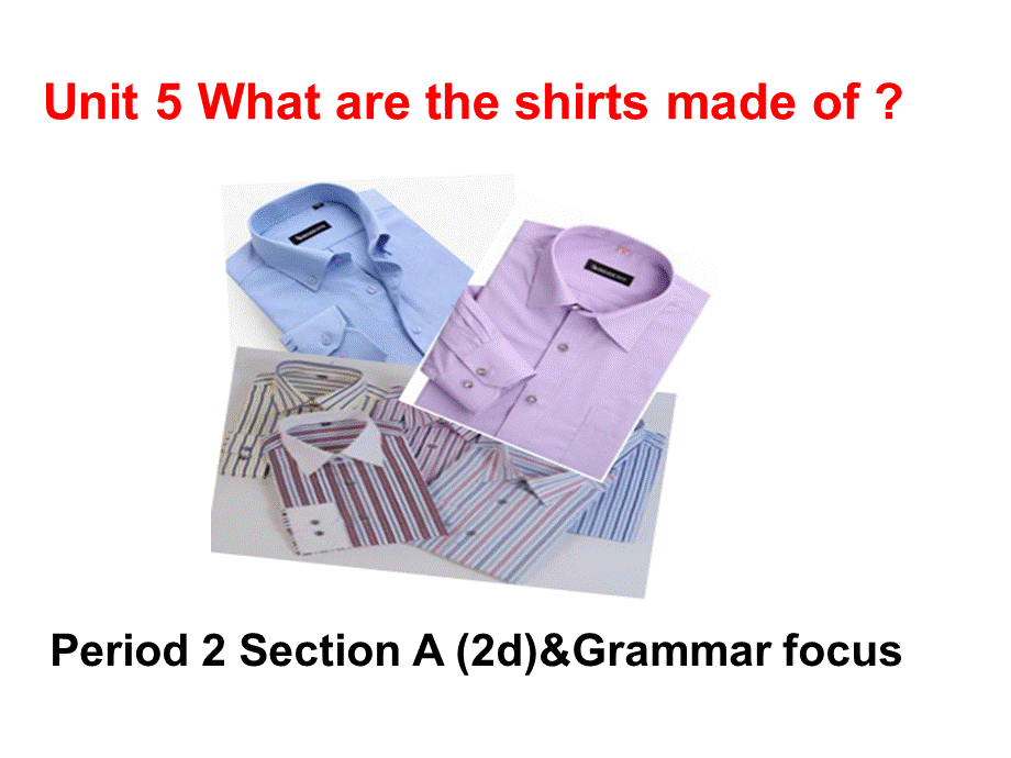 人教新目标九年级全册 Unit 5 Section A (2d)&Grammar focus(共21张PPT).pptx_第1页