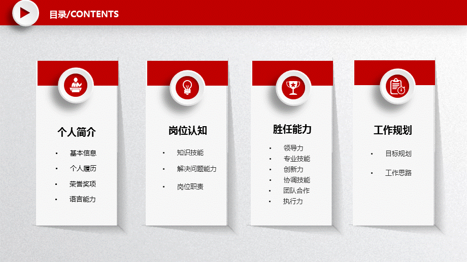 框架全面微粒2018公司企业岗位竞聘PPT.pptx_第2页