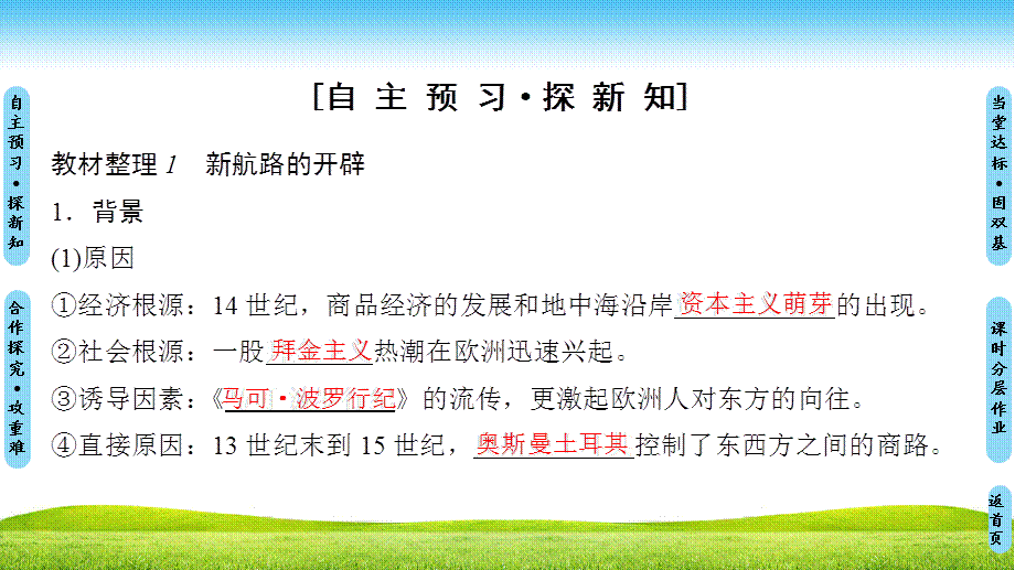 18-19 第5单元 第14课　新航路的开辟.ppt_第3页