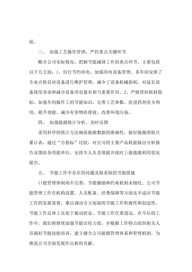 公司年度节能自查报告范文.docx_第2页