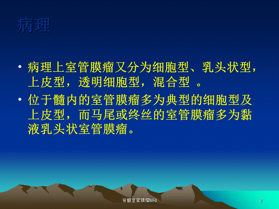 脊髓室管膜瘤MRI课件.ppt_第2页