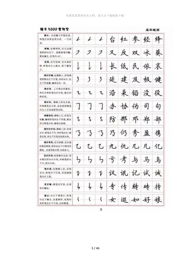 楷书5000常用字.docx_第3页