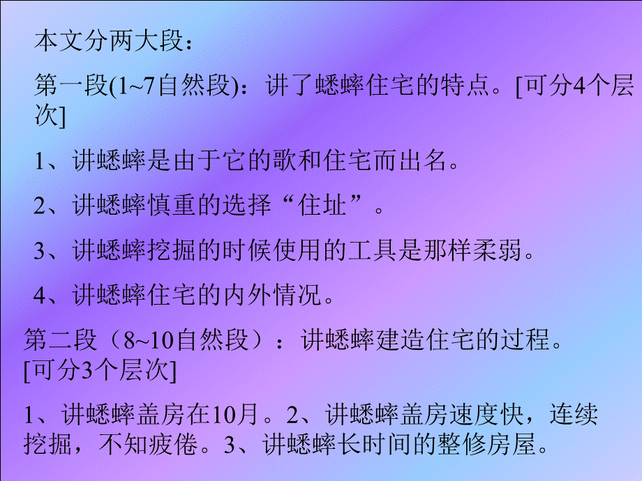 语文人教版四年级上册7 、蟋蟀的住宅.pptx_第3页