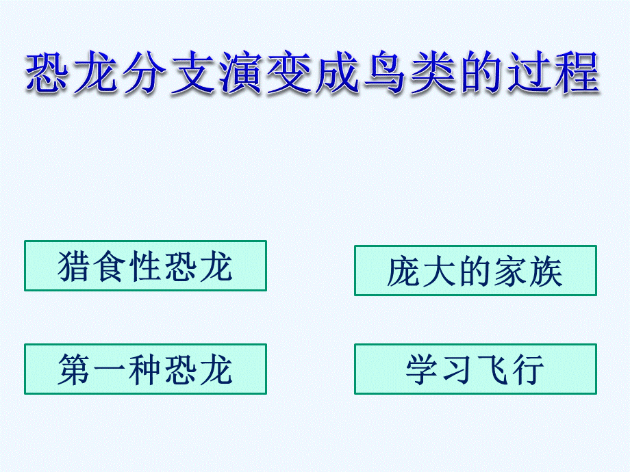 语文人教版四年级上册飞向蓝天的恐龙PPT.pptx_第2页