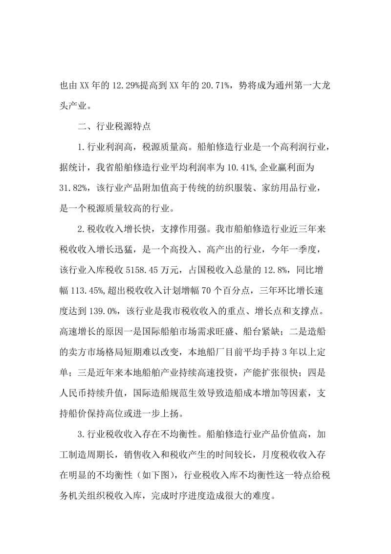 对船舶修造行业税收工作的调研报告.docx_第2页