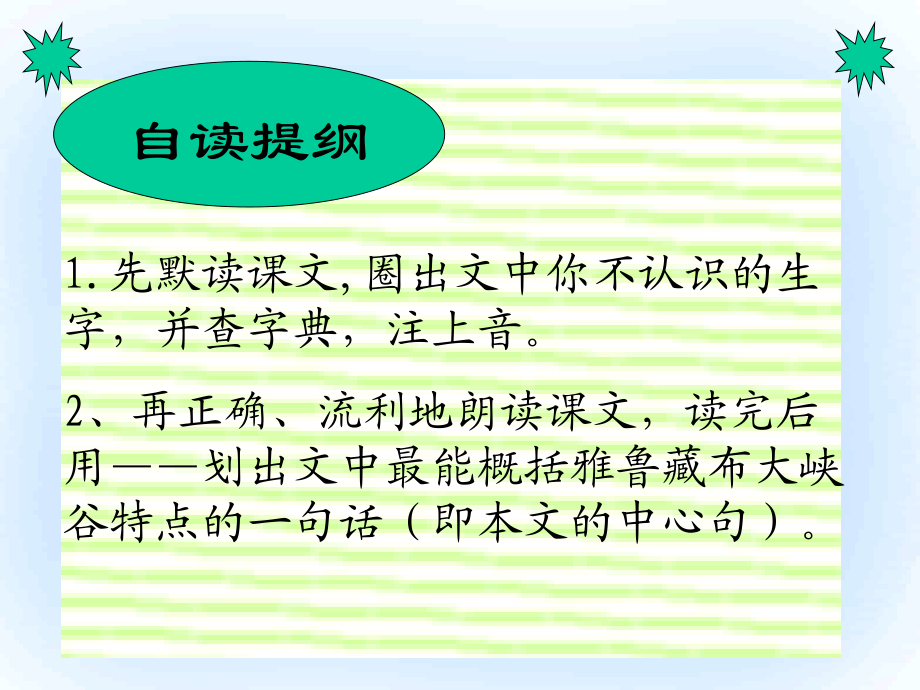 语文人教版四年级上册2、雅鲁藏布大峡谷 (3).ppt_第3页