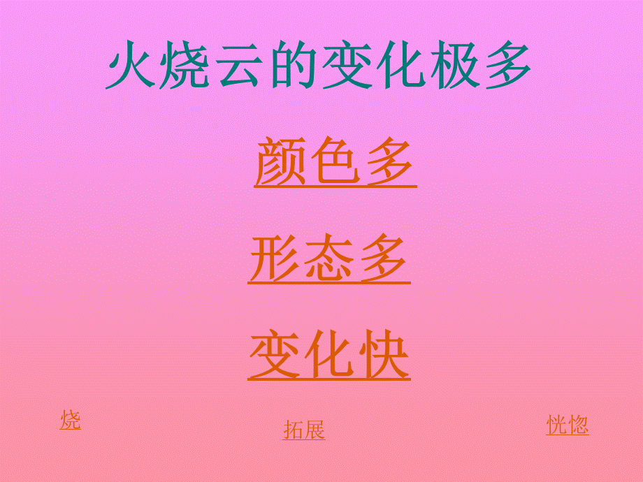 （人教新课标）四年级上册语文：《火烧云》课件（4）.ppt_第2页