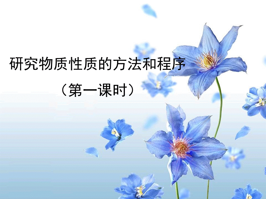 研究物质性质的方法和程序-永安市第十二中学.ppt_第2页