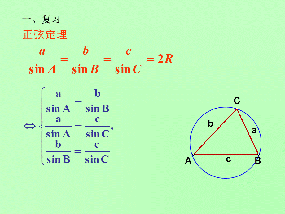 正、余弦定理应用举例(1).ppt_第2页