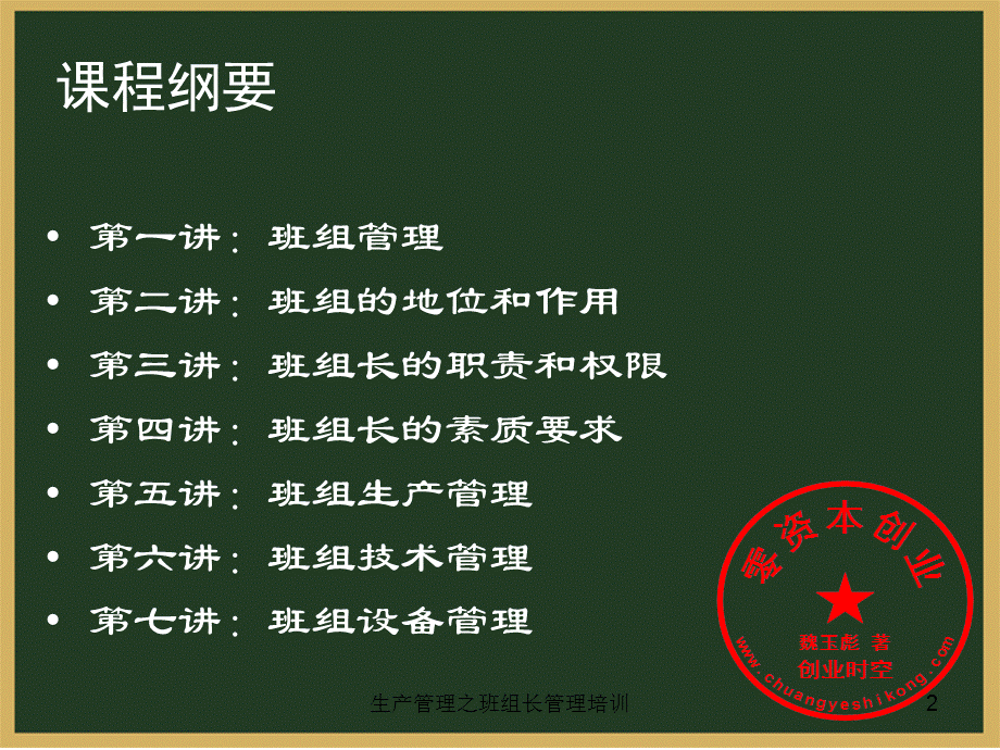 生产管理之班组长管理培训课件.ppt_第2页