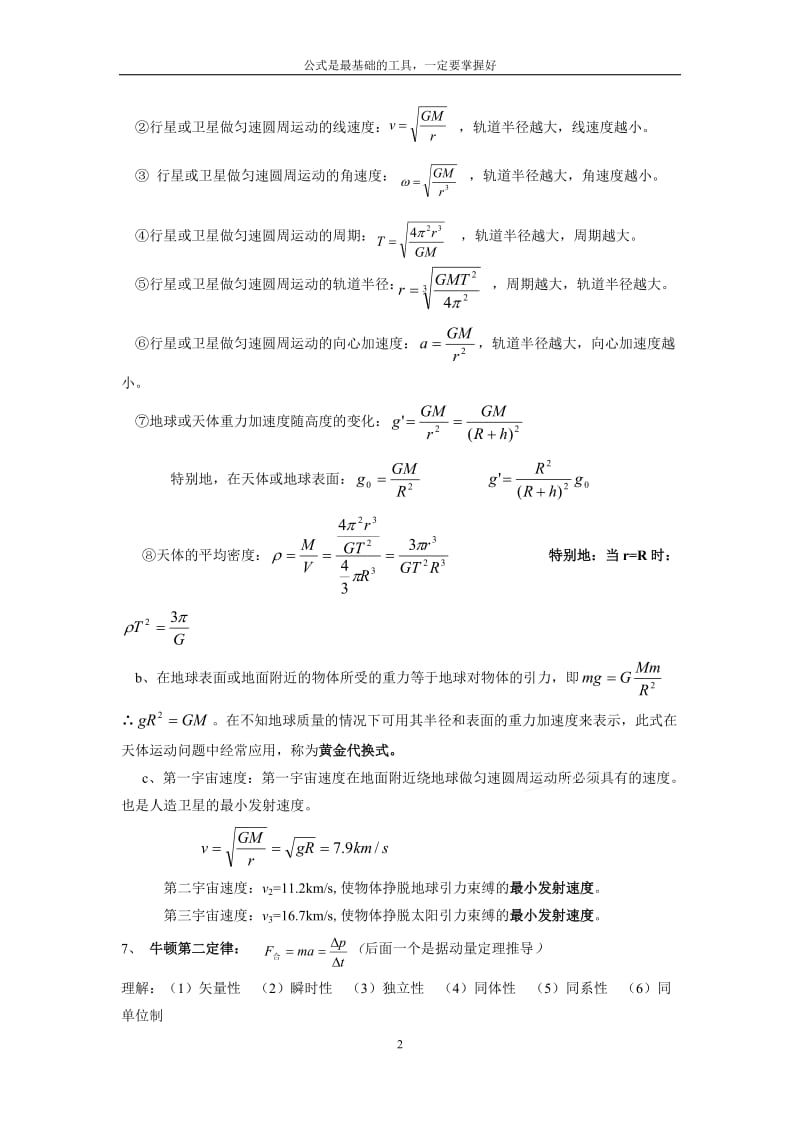 高中物理公式总结【2017精品版】[1].doc_第3页