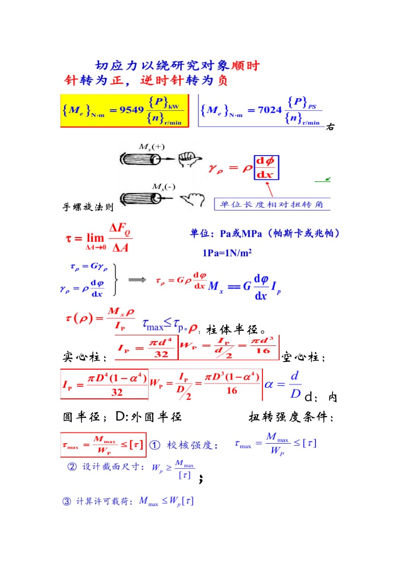 工程力学(静力学与材料力学)公式整理.docx_第3页