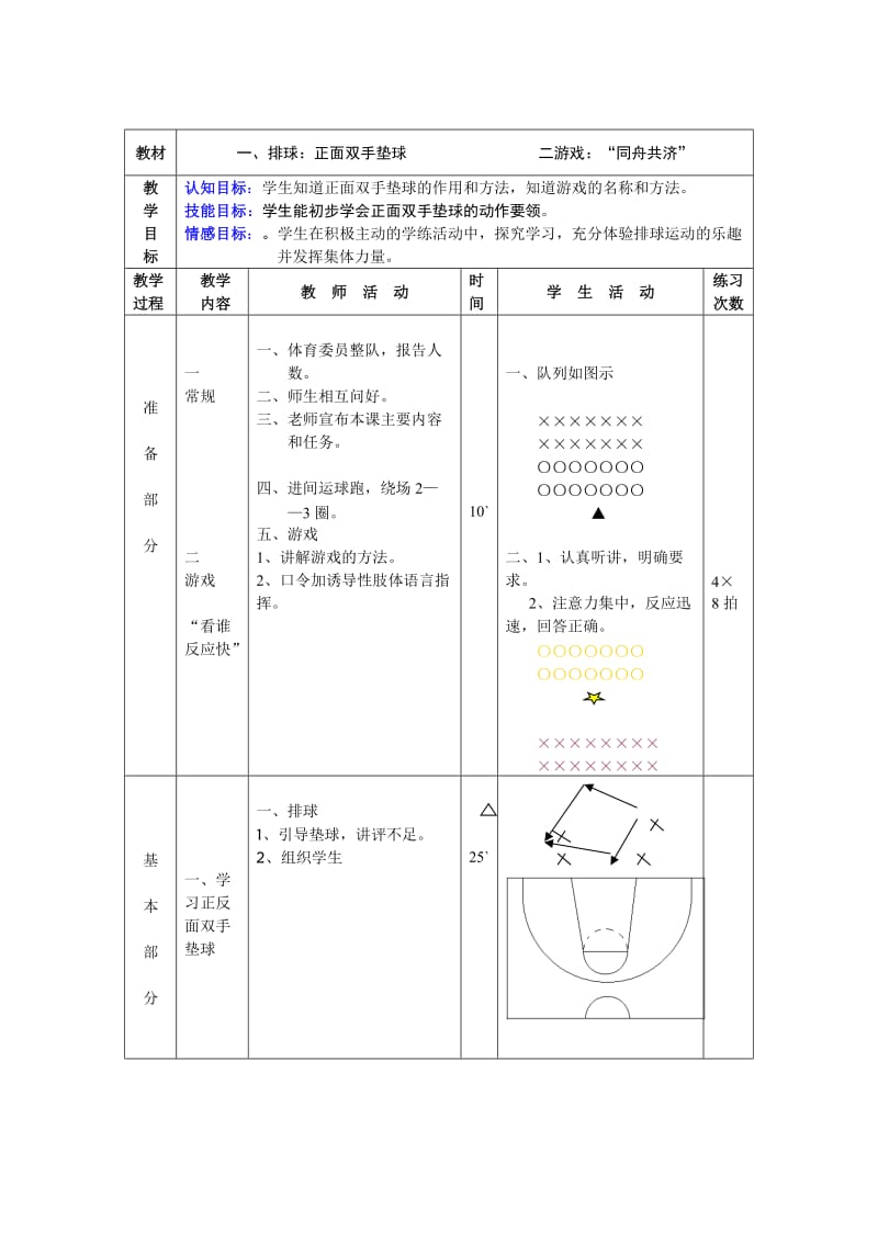 正面双手传接球.doc_第1页