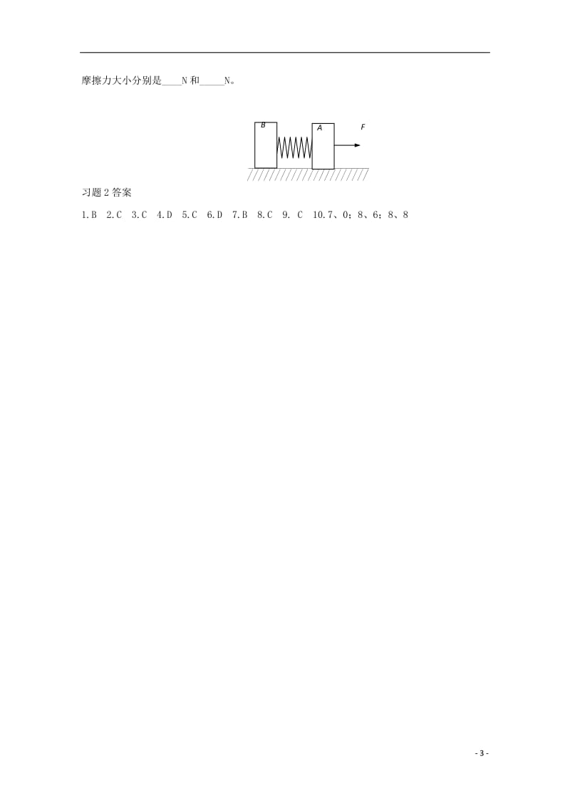 2013年高考物理 回归教材基础复习二 摩擦力.doc_第3页