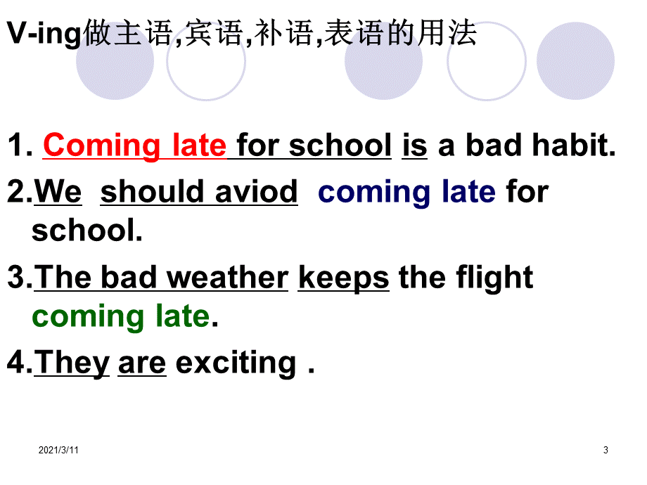 V-ing形式作定语和状语.ppt_第3页