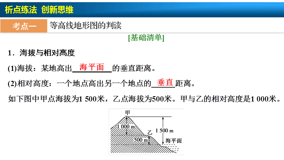 第1章第2讲等高线地形图.ppt_第3页