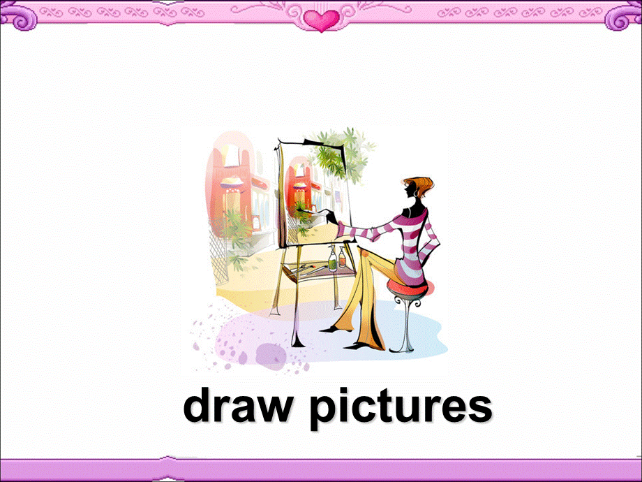 四年级下册英语课件-Unit 4 My Favourites Lesson 23 My Favourite School Work 2｜冀教版.ppt_第3页