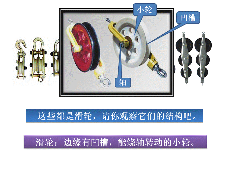 人教版物理八年级下册12.2《滑轮》课件(共22张PPT).ppt_第2页