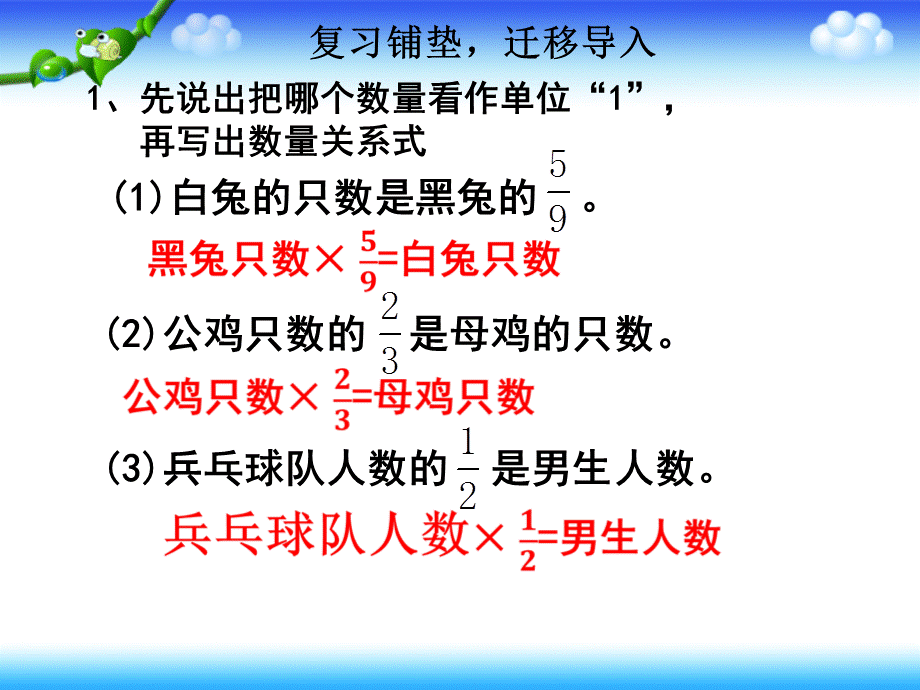 已知一个数的几分之几是多少求这个数.ppt_第2页