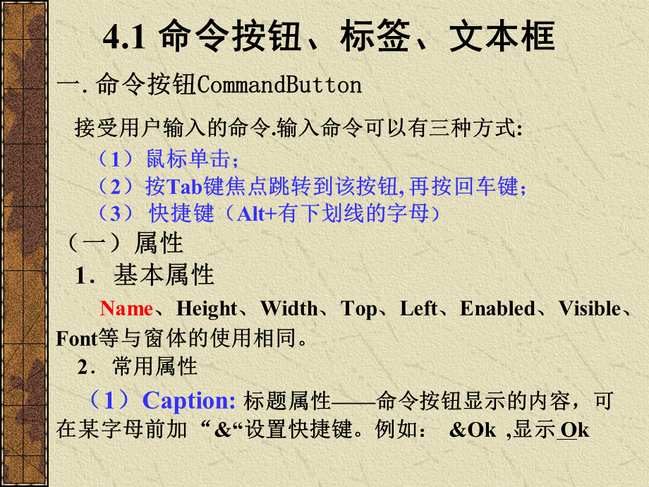 VB标签命令按钮文本框.ppt_第2页