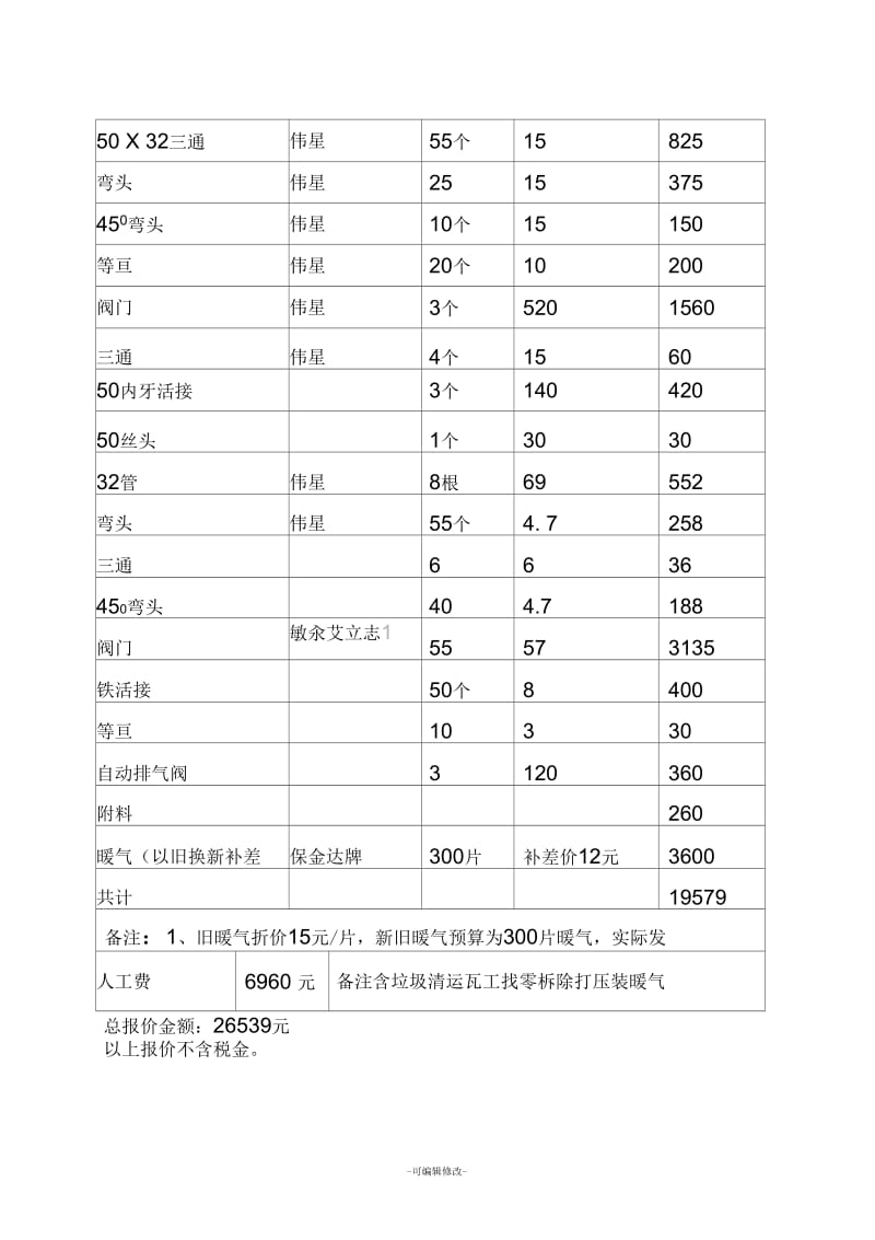 暖气及管线改造施工合同.docx_第2页