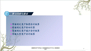 掌握固定资产取得会计核算掌握固定资产折旧计算掌握固定资课件.ppt