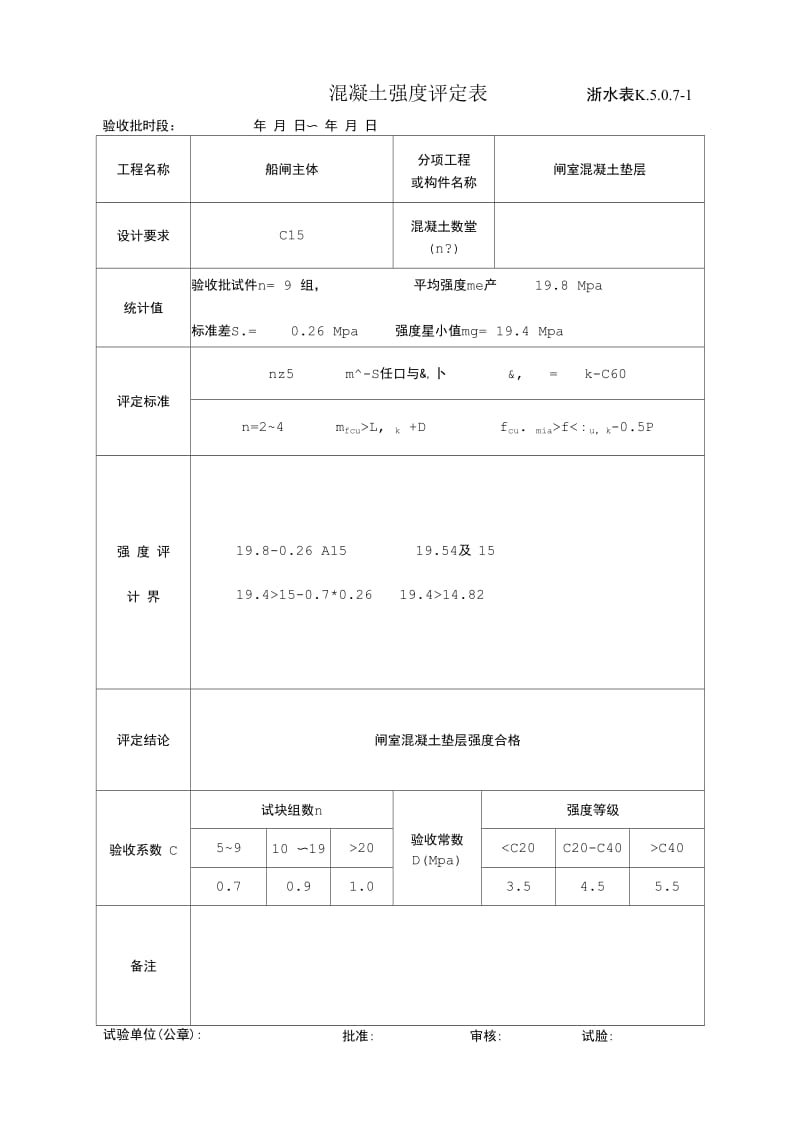 混凝土强度评定表.docx_第3页