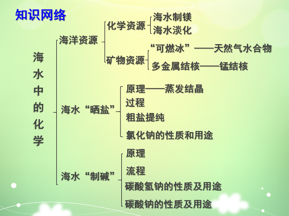 海水中的化学复习.ppt_第2页