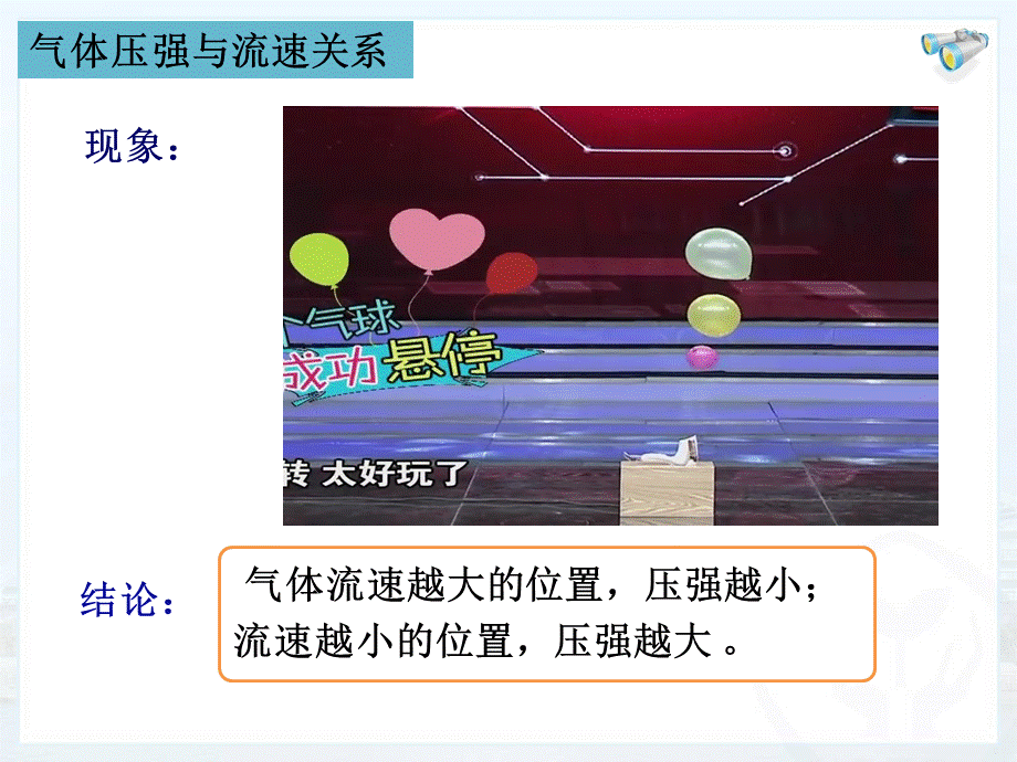 人教版八年级物理 9.4流体的压强与流速的关系课件(共20张PPT).ppt_第3页