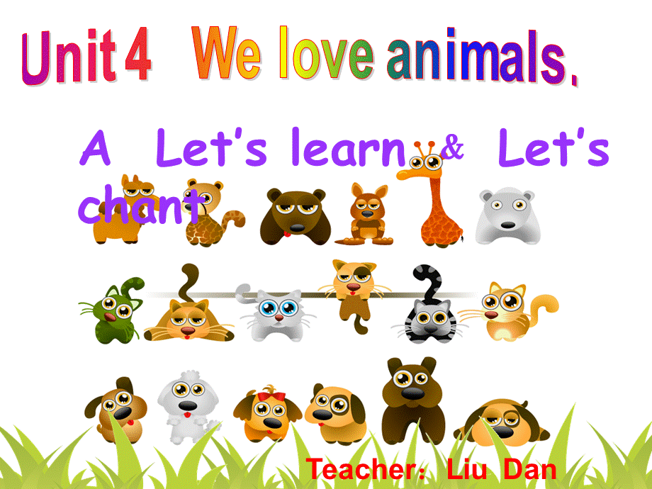 小学英语三年级上册unit4-A-let's-learn.ppt_第1页