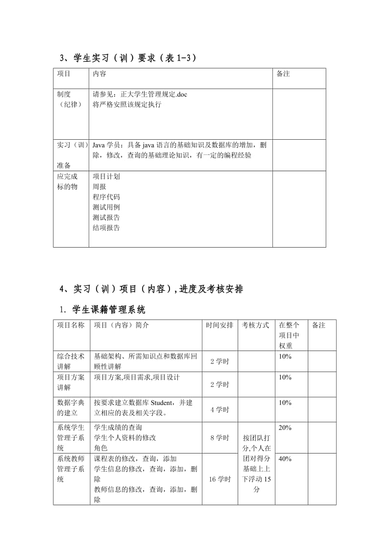 Java实训方案.doc_第2页