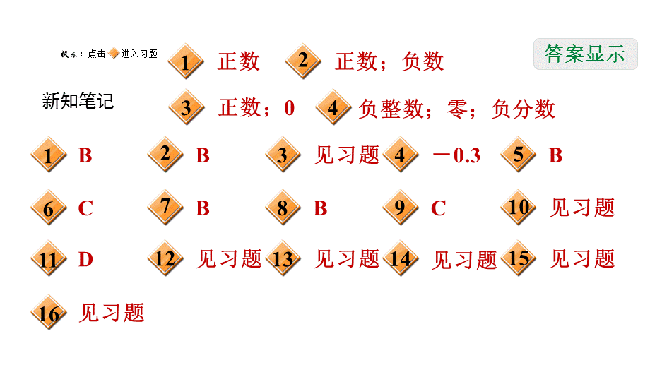 1.1 具有相反意义的量-2020秋湘教版七年级数学上册点拨训练习题课件(共25张PPT).ppt_第2页