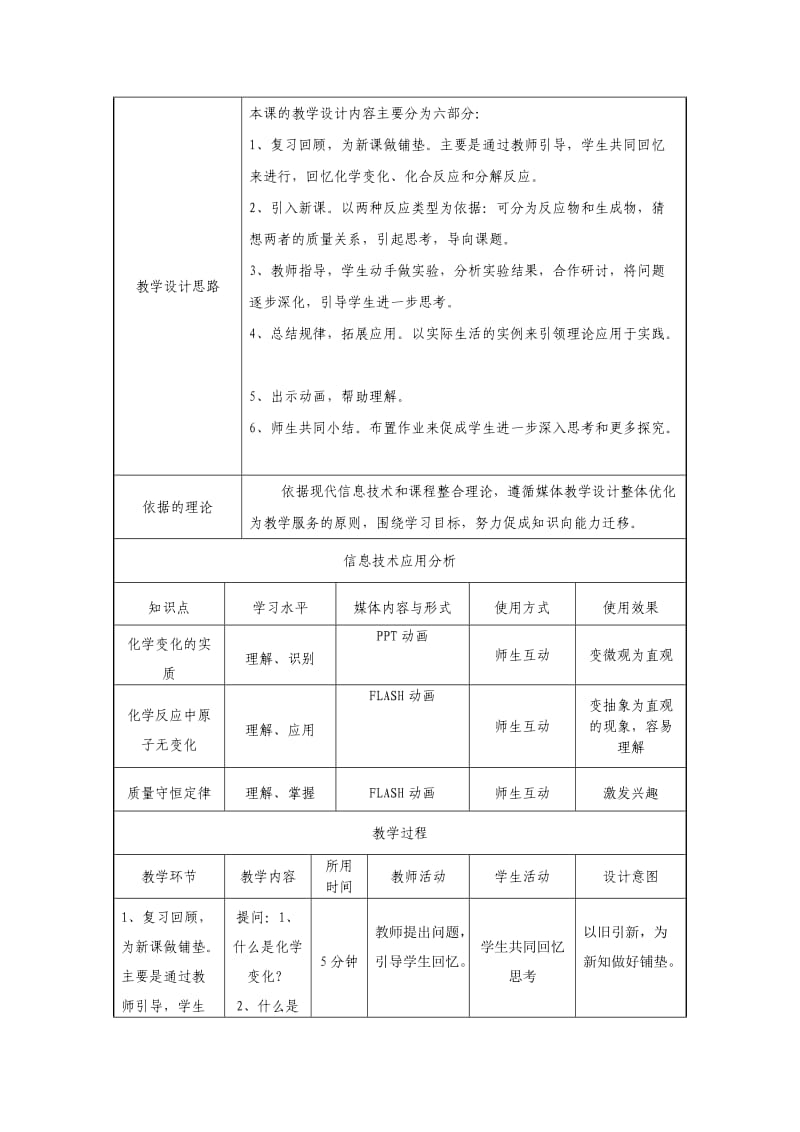 质量守恒定律_授导型教学设计[1].doc_第2页