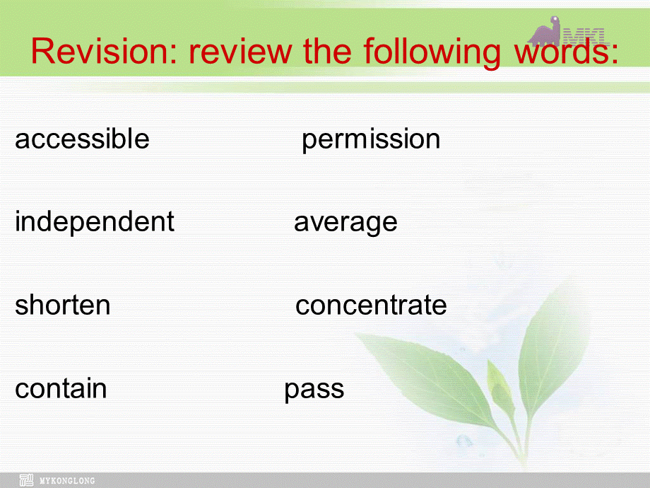 高一英语课件：Module6Corner（外研必修1） (2).ppt_第3页